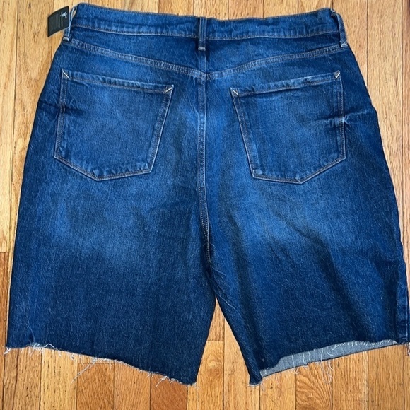 A.N.A. 90’s high rise 9”‎ Bermuda jean shorts NWT size 16 - Picture 3 of 5